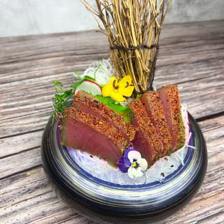 Pepper Tuna (Sashimi)