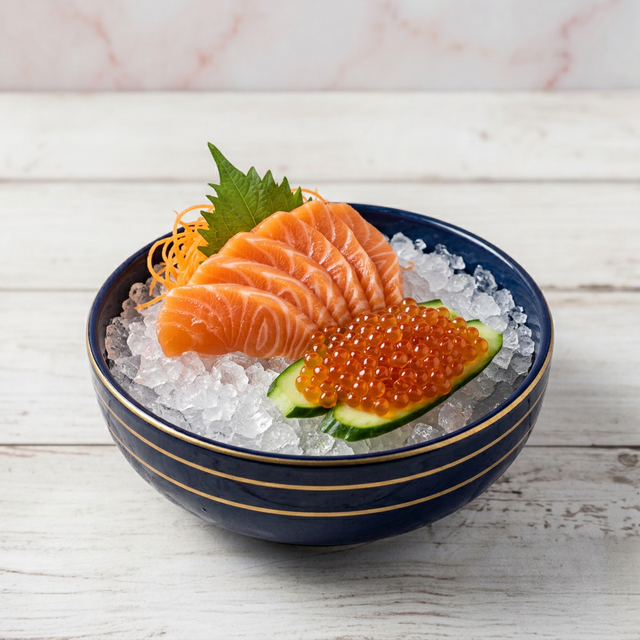 Salmon Roe (Sashimi).
