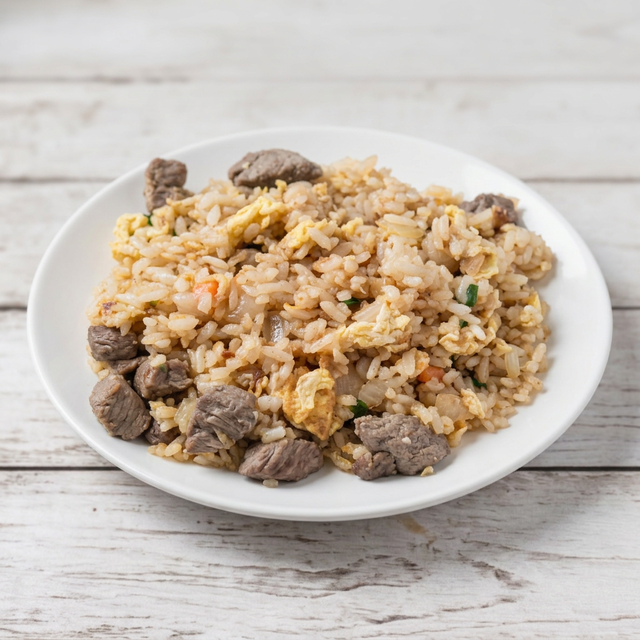 Small Beef Fried Rice.