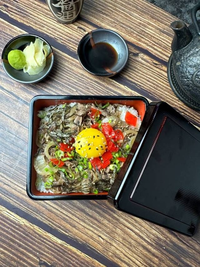 Gyudon Lunch.